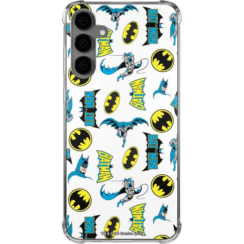 DC Comics Batman Classic Art Print Galaxy S24 Plus Clear Case